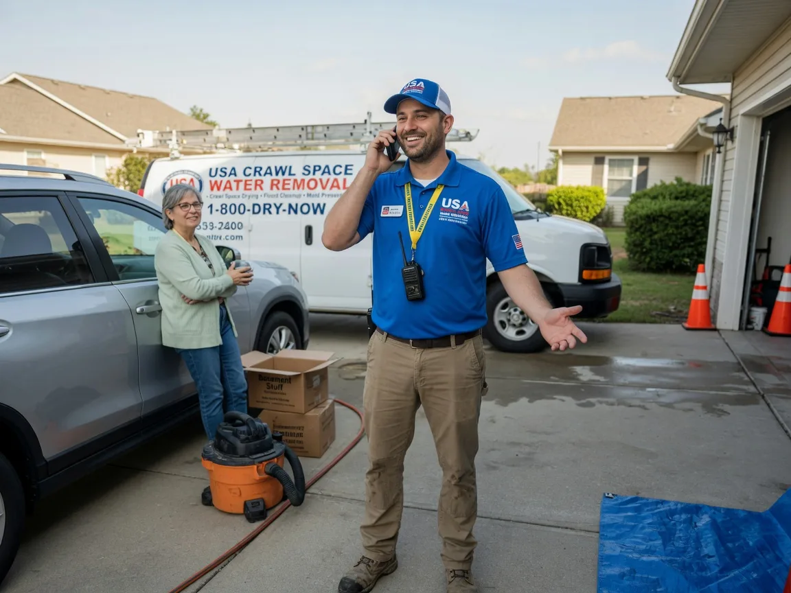Crawl Space Water Removal Clarkrange, TN FAQs